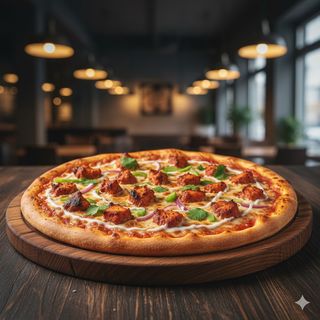 Chicken Tikka Pizza