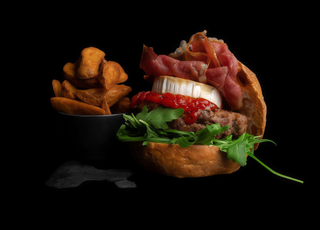 Burger Goat Cheese
