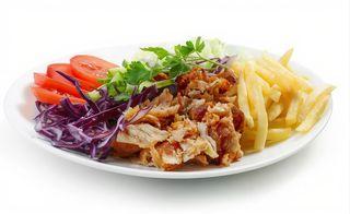 Plato Combinado De Carne