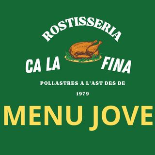 MENU JOVE