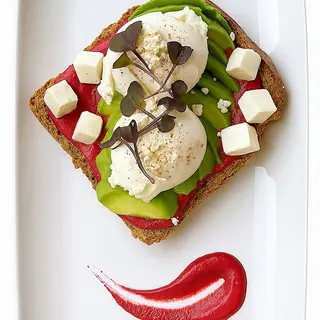 Hummus Toast