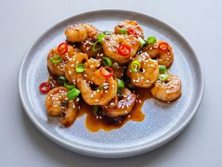 Garlic chilli & Prawn