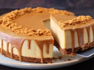 Tarta de Lotus con queso