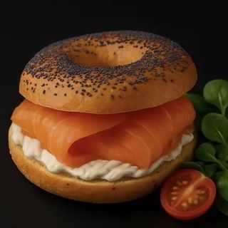 Bagel Salmón