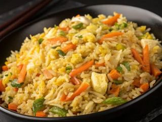 Arroz Con Verduras Y Huevo