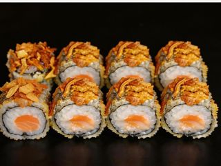 Hosomaki Crispy Salmón (8u)