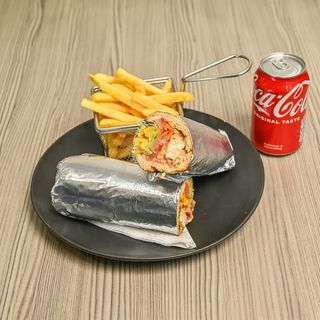 Menú bocadillo 1 sola carne