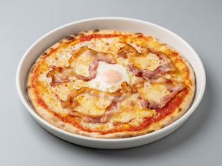 Pizza Con Embutido Carbonara (33 Cm.)