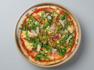 Pizza Con Embutido Serrana (33 Cm.)