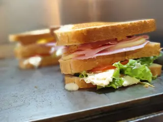 Sanwich pollo y queso