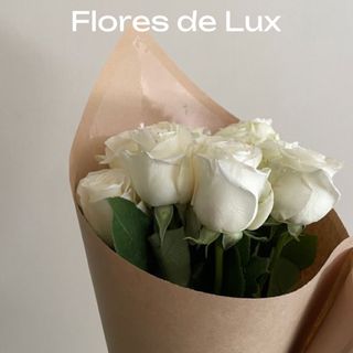 Rosas Blancas 5 Uds