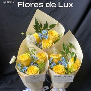 Rosas Amarillas (3 Uds.)