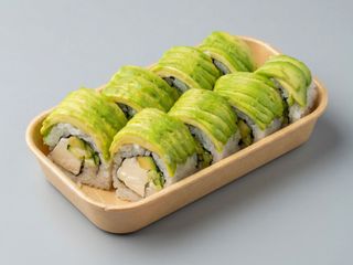 Uramaki vegano tofu