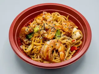 Yakisoba de longostino
