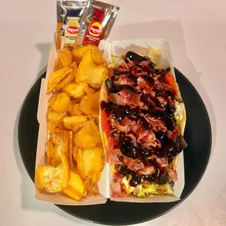 Burger-Taco Bacon BBQ