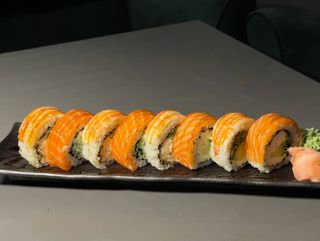 Philadelphia con salmón y gamba