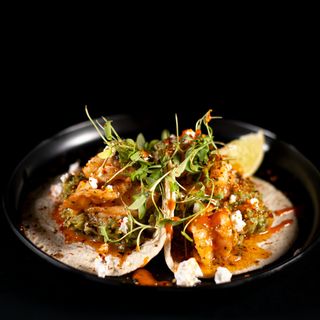 TACOS DE GAMBAS (2 U.)