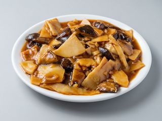 Bambú Y Setas Chinas