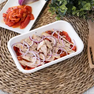 Ensalada de Pimientos Asados con Ventresca