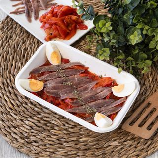 Ensalada de Pimientos Asados con Anchoas