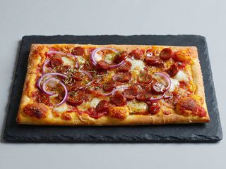Pizza Mallorquina (30 x 40 Cm.)