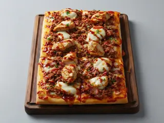 Pizza Barbacoa (30 X 40 Cm.)