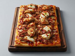 Pizza Parrillada (30 X 40 Cm.)