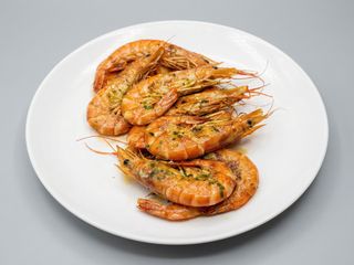 Langostinos A La Plancha