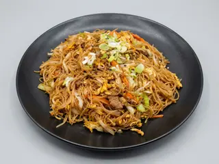 Fideos con ternera