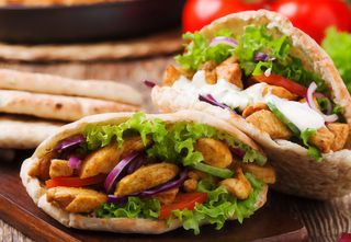 Kebab Solo Carne De Pollo