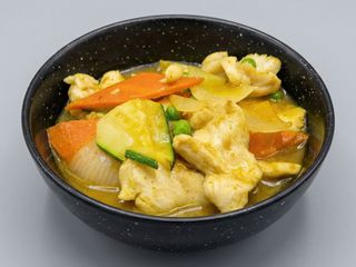 Wok De Pollo Con Curry