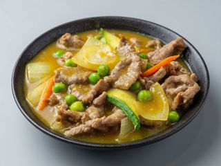 Wok De Ternera Con Curry