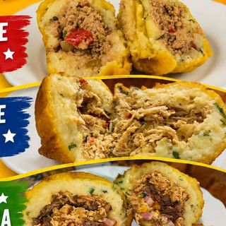 papa rellena caribeña