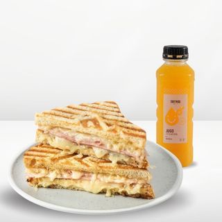 Tostado Mixto + Zumo de naranja