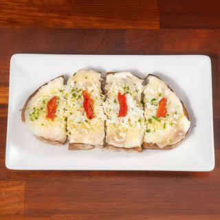 Tosta de bacalao