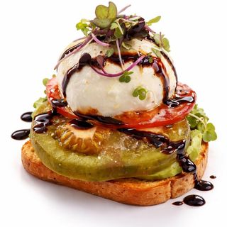Tosta Brioche de Burrata fresca