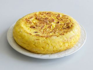 Tortilla De Patatas Con Jamón Pincho