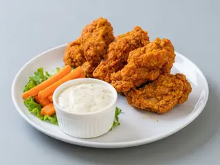 Alitas de Pollo Crujientes (7 Uds)