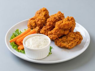 Alitas de Pollo Crujientes (7 Uds)