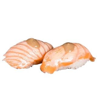 Nigiri de Salmón Flameado (1 Pza.)
