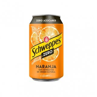 Schweppes de naranja zero 330ml