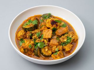 Langostinos Al Curry