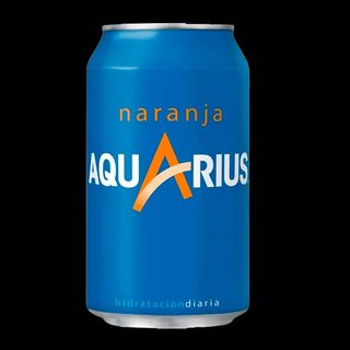 Aquarius Naranja lata 330ml.