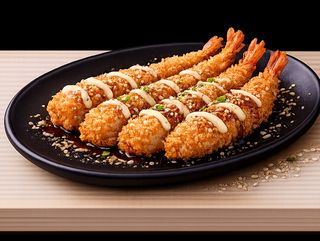 Ebi rebozado 4 unidades.