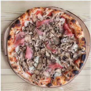 Pizza Prosciutto Fungi (40 Cm.)