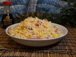 Arroz Con Tres Delicias (Salteado)