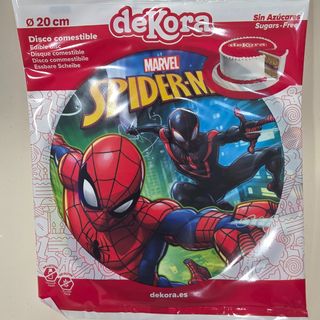 Oblea Spiderman 20cms
