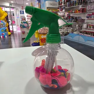 Dosificador con globos