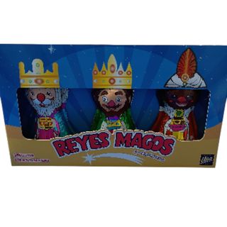 CAJA DE FIGURAS DE LOS TRES REYES MAGOS