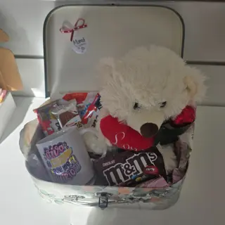 Maletín con peluche